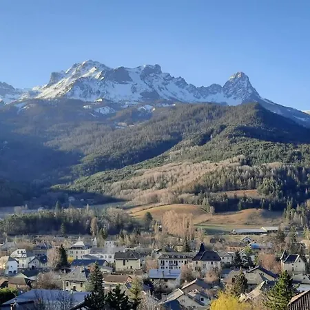 Cap plein sud en ubaye Appartement Barcelonnette Buitenkant foto